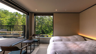 デラックス ツインルーム バルコニー シービュー