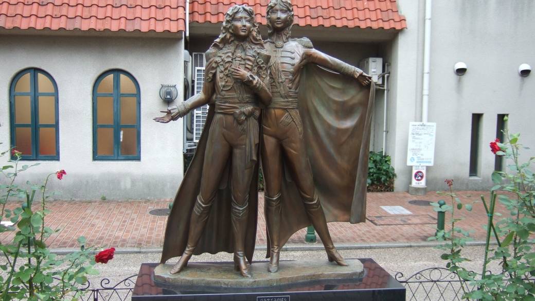 「花のみち」にある銅像 / 1