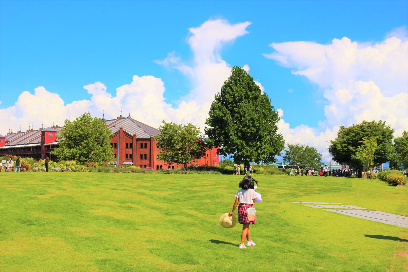 爽やか笑顔と氷川丸