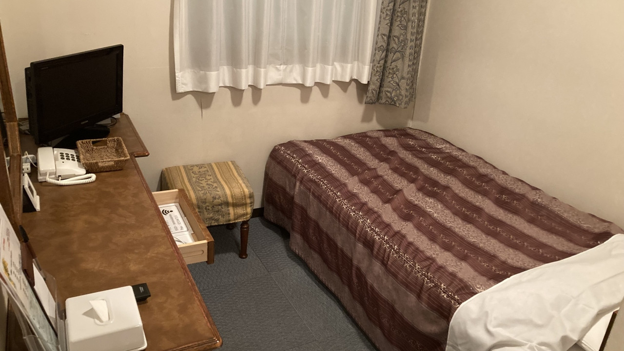 少し手狭、設備も少し年代を感じる