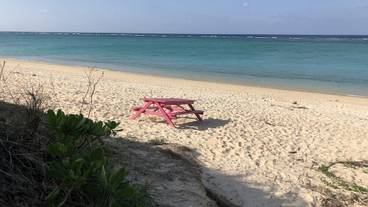 長浜ビーチの海辺 / 7