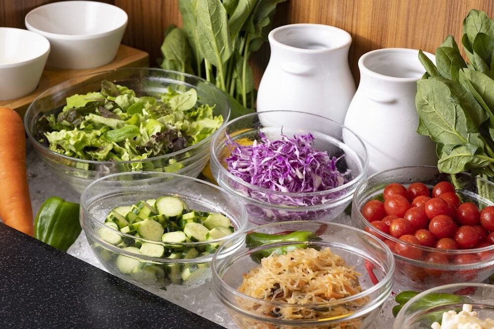 朝食ビュッフェ