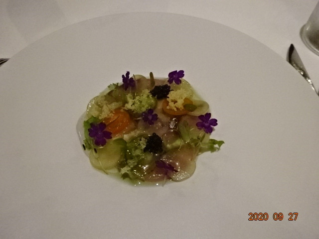 生臭くて食べられないカルパッチョ