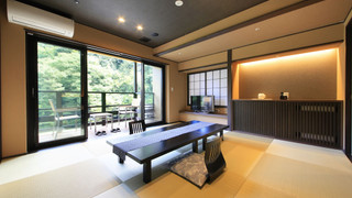 露天風呂付き新客室_渓流側和洋室(禁煙)