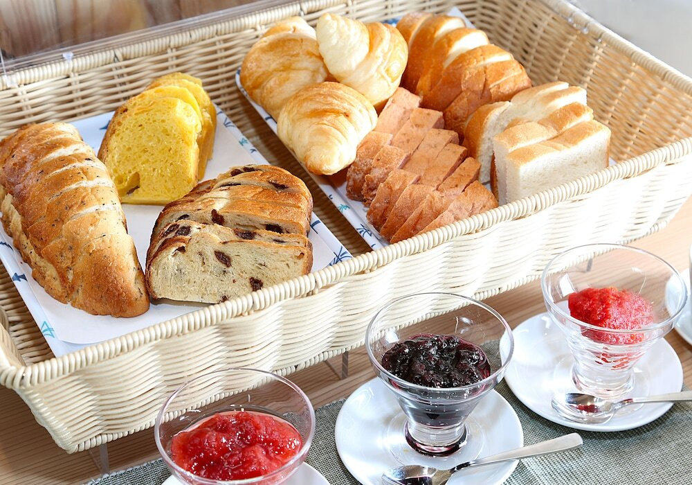 朝食ビュッフェ