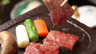 甲州牛の溶岩焼き / 4