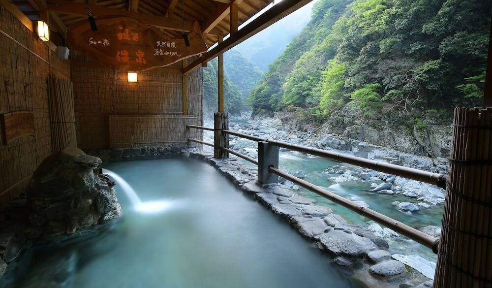 露天風呂 絹泡夢想の湯① / 1