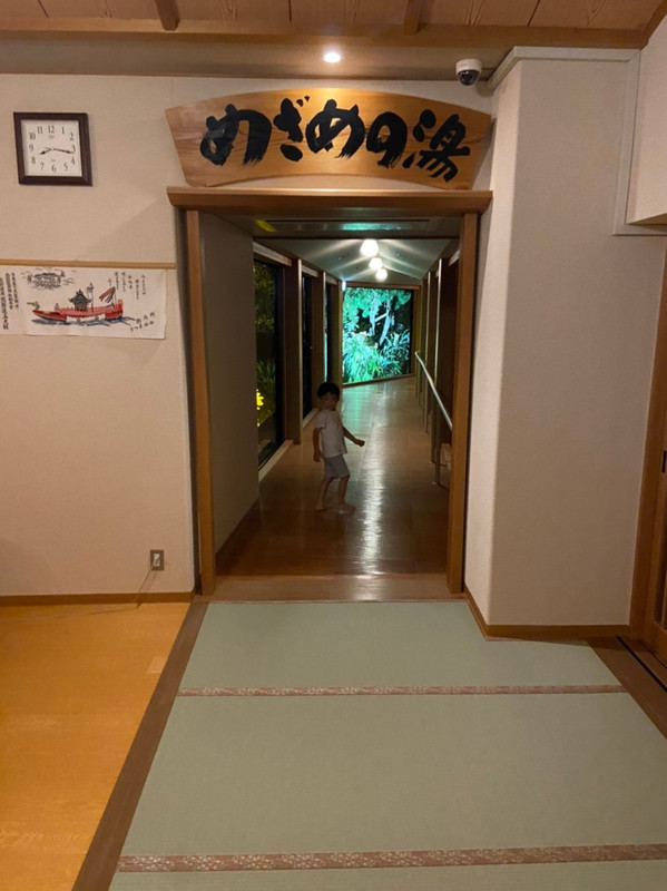 大浴場への通路