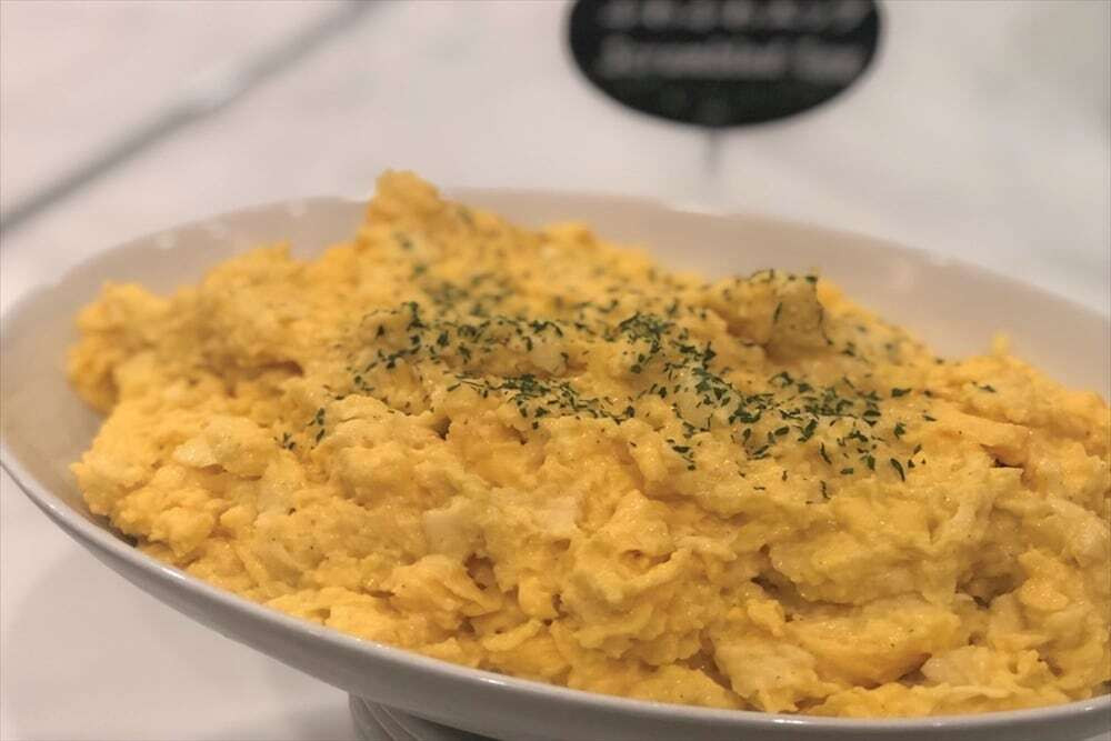 朝食ビュッフェ