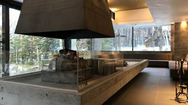 暖炉のあるロビー / 6