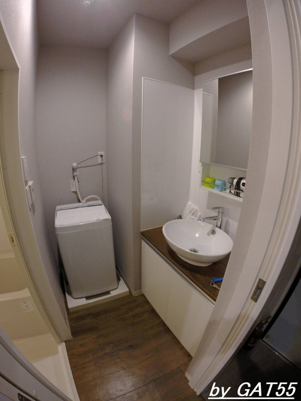 洗濯機もあり便利です