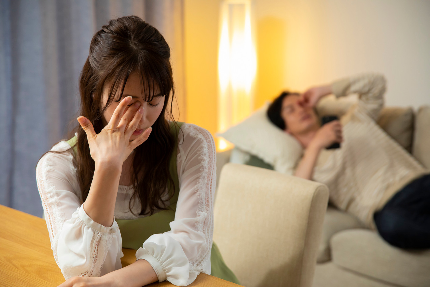 夫婦　カップル　不満