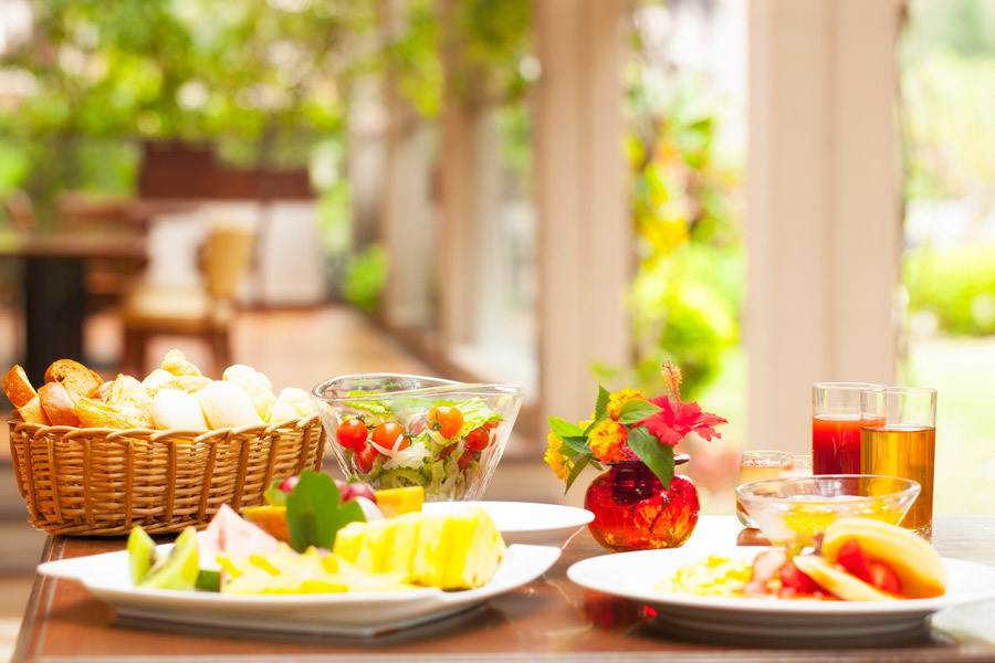 朝食ビュッフェ①