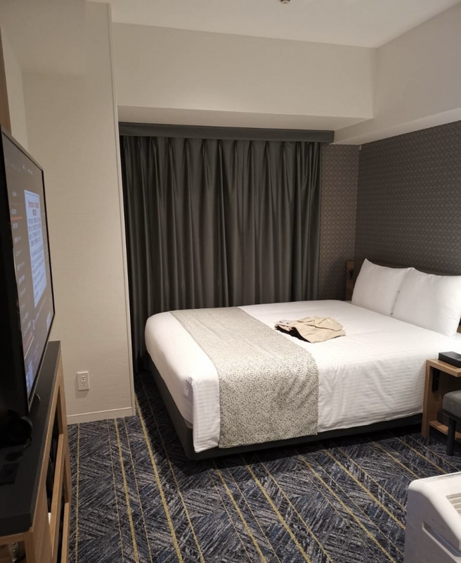 1人には充分な広さでした。