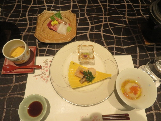 夕食料理の一部