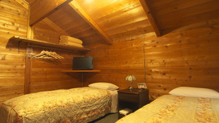 ウッディなツインルーム