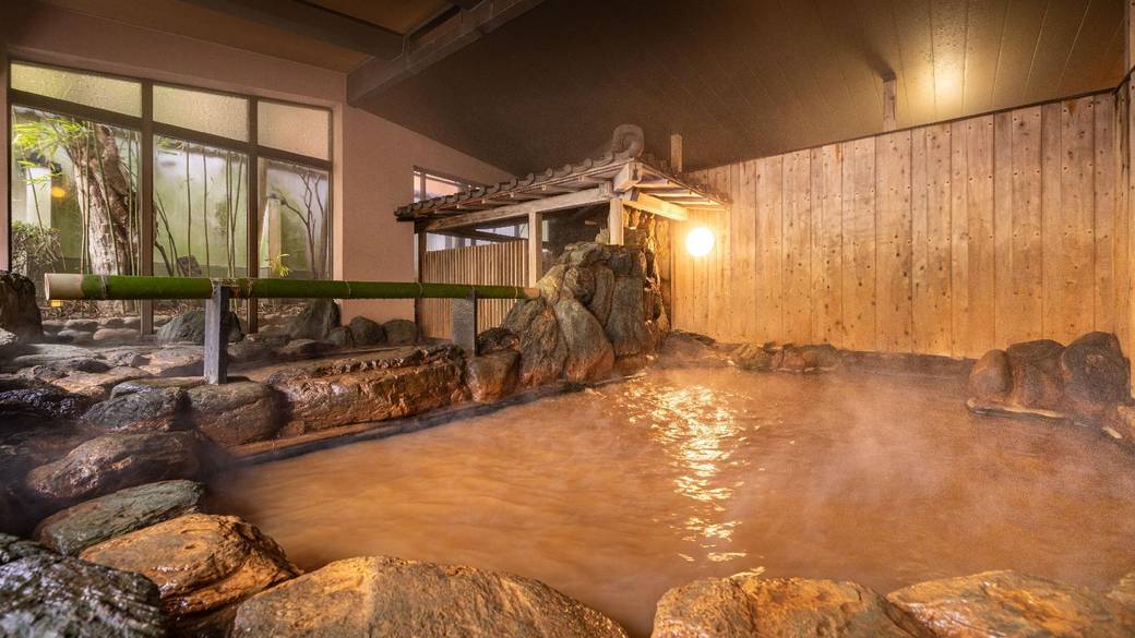 半混浴の露天風呂① / 1