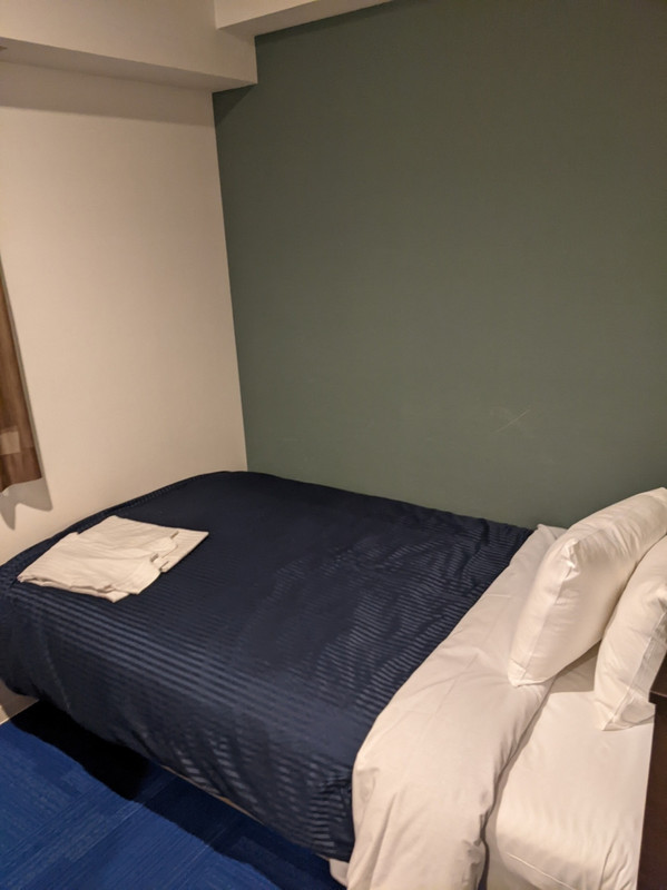 ベッドサイズが若干狭く感じました。