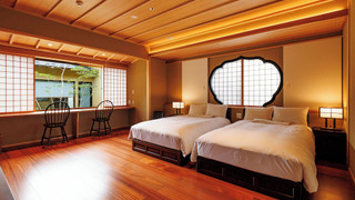 [しゃくなげ] 露天風呂付　ツイン (60 square meter)