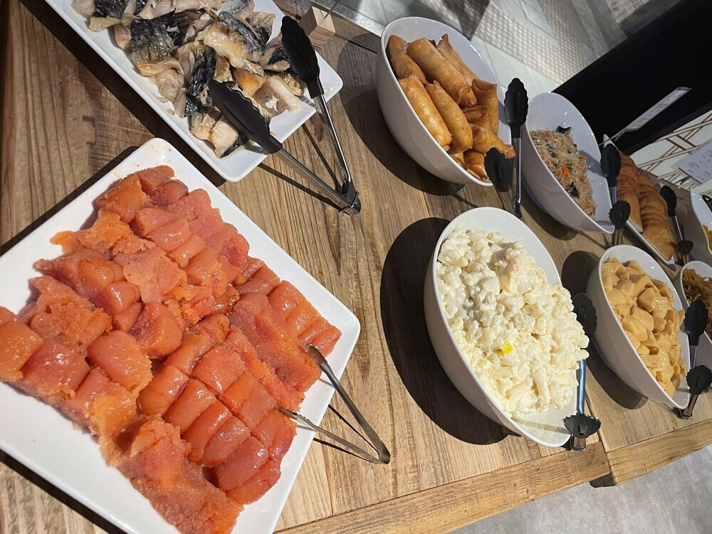 朝食ビュッフェ