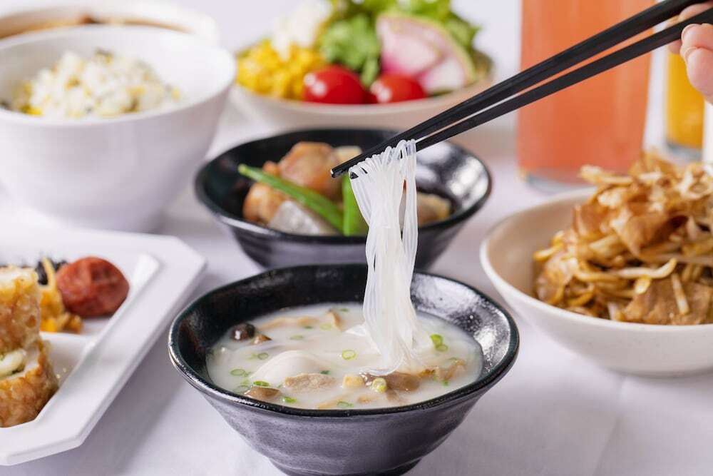 朝食ビュッフェ