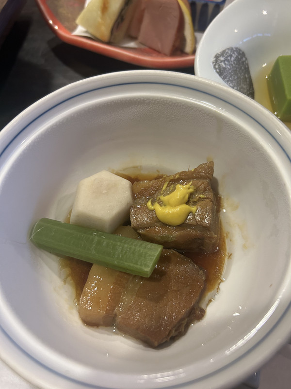 角煮も美味しかった