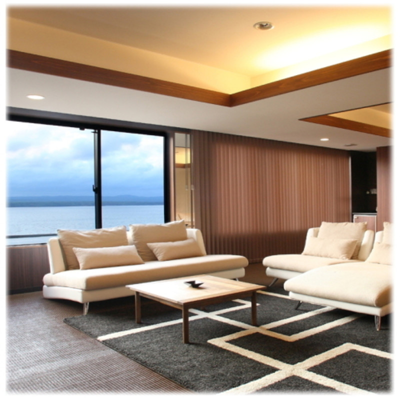 キング&クイーンルーム リビング