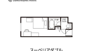 [喫煙] スーペリア ダブルルーム ダブルベッド 1 台