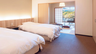 [禁煙] スーペリア和洋室ツイン 内風呂あり