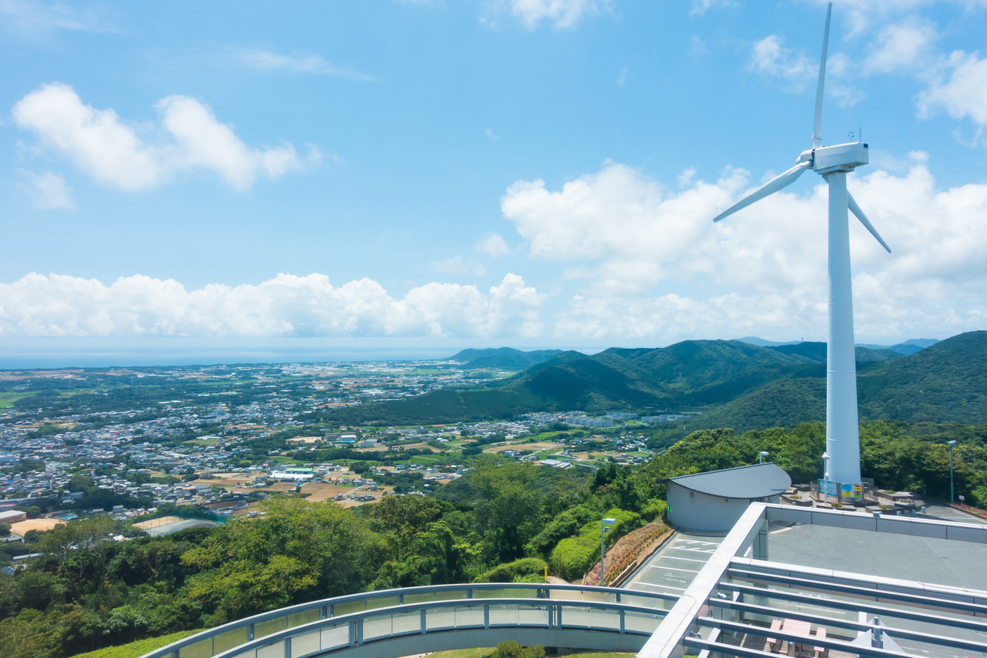 [愛知県]　蔵王山展望台からの眺望