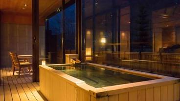 客室露天風呂② / 8