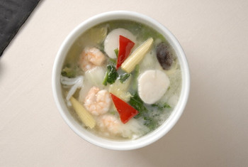 「礼華」料理 996392 具だくさん海鮮湯麺