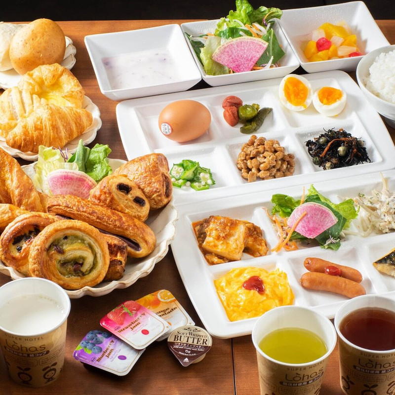 朝食ビュッフェ