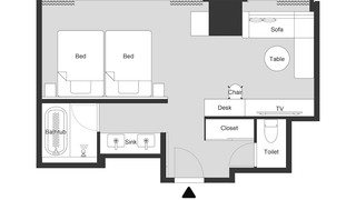 ＜クラブフロア＞クラブデラックスツイン