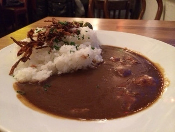 「ニド・カフェ」料理 59340 仔羊の欧風カレー・サラダつき