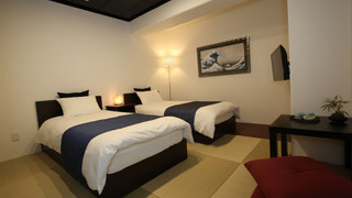 スタンダード和室 (シングルベッド2台)