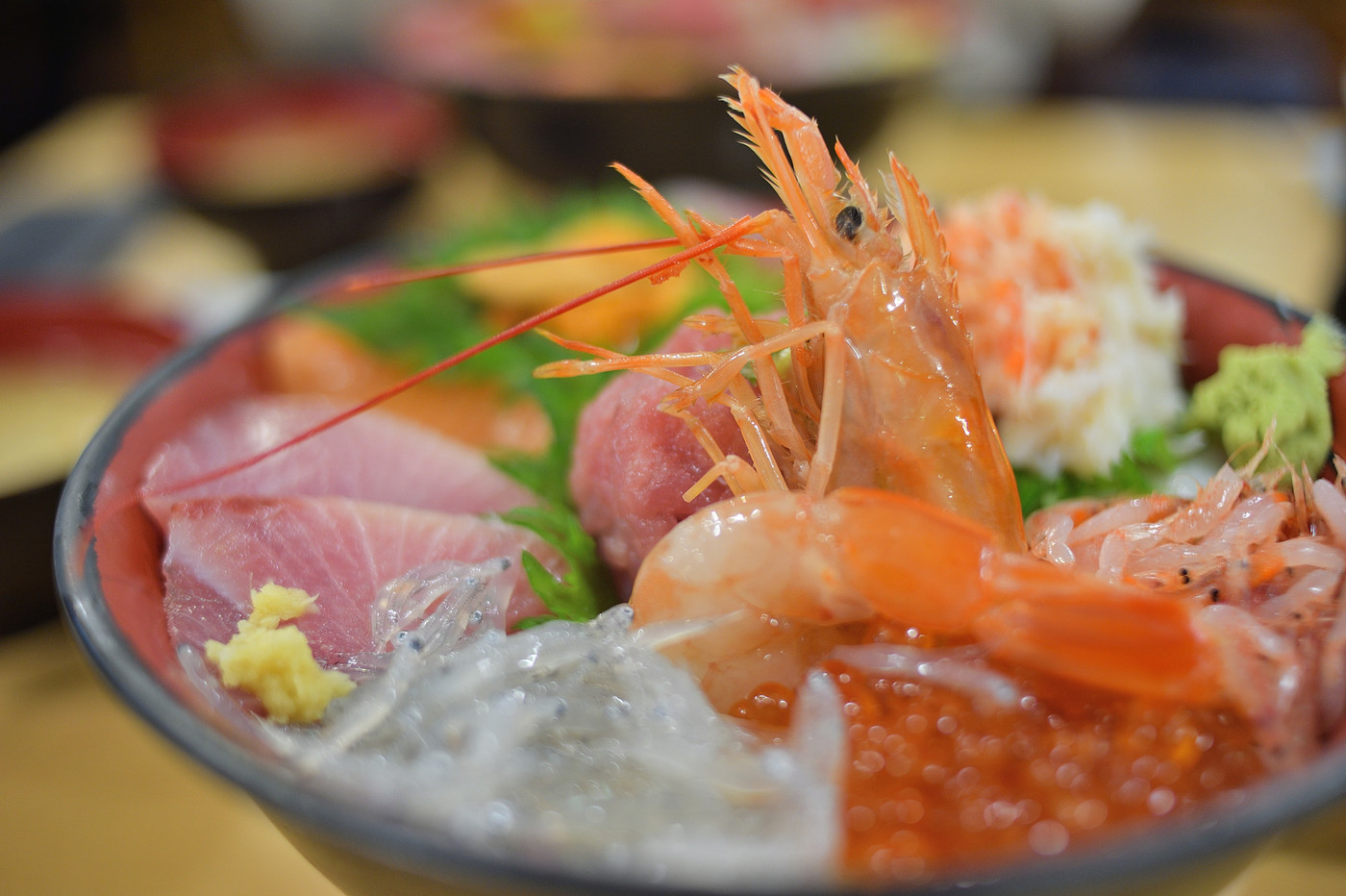 豪華海鮮丼