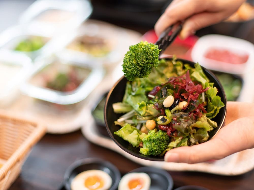 朝食ビュッフェ