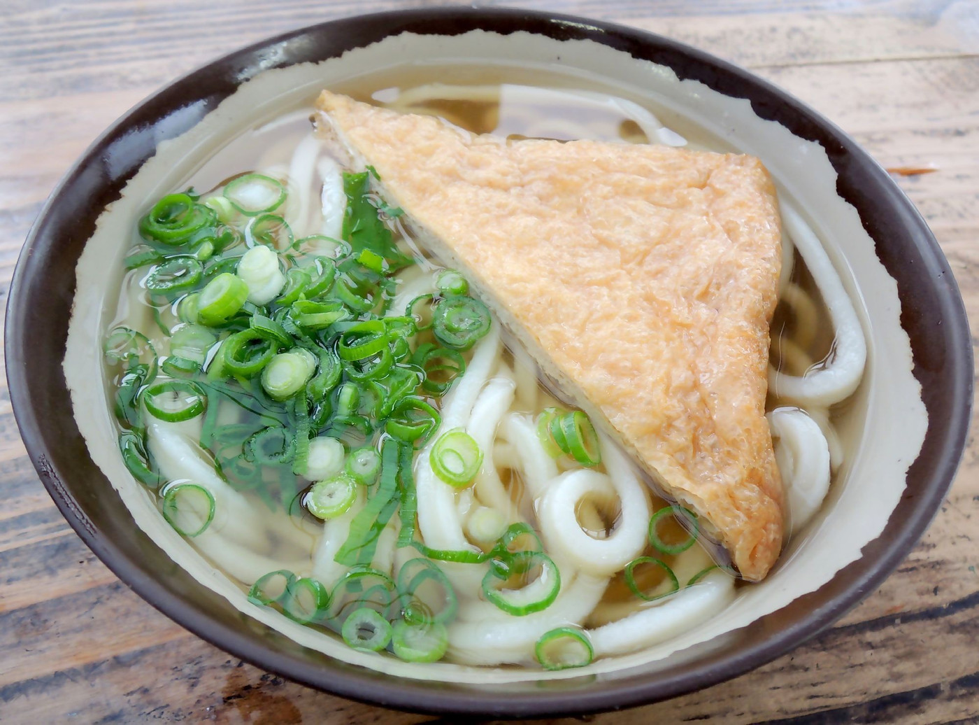 「池上製麺所」料理 891730 かけ+お揚げ
