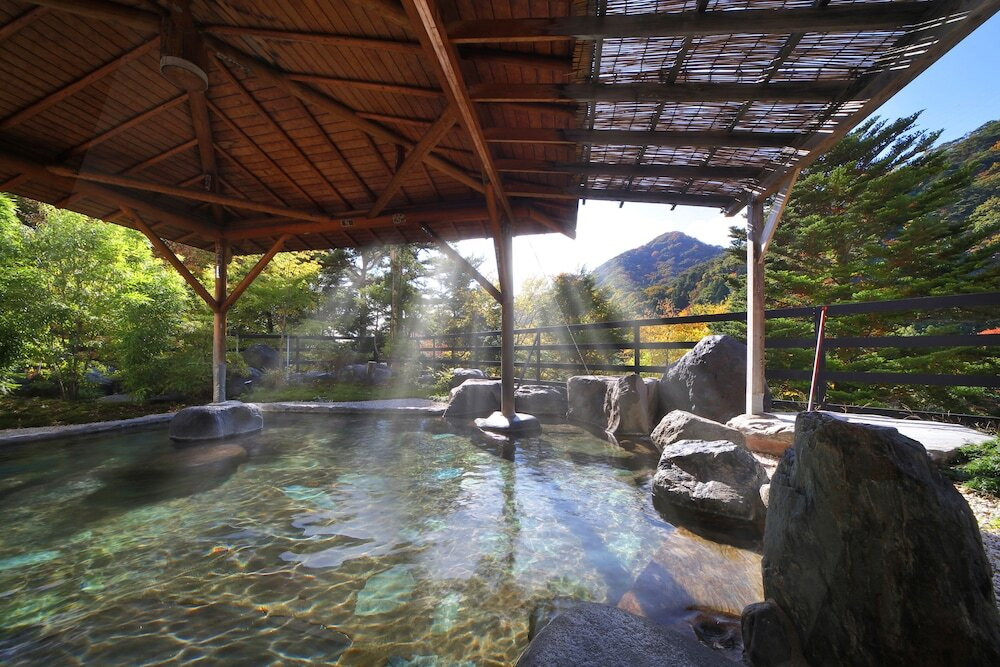 「鬼白美湯」 大露天風呂