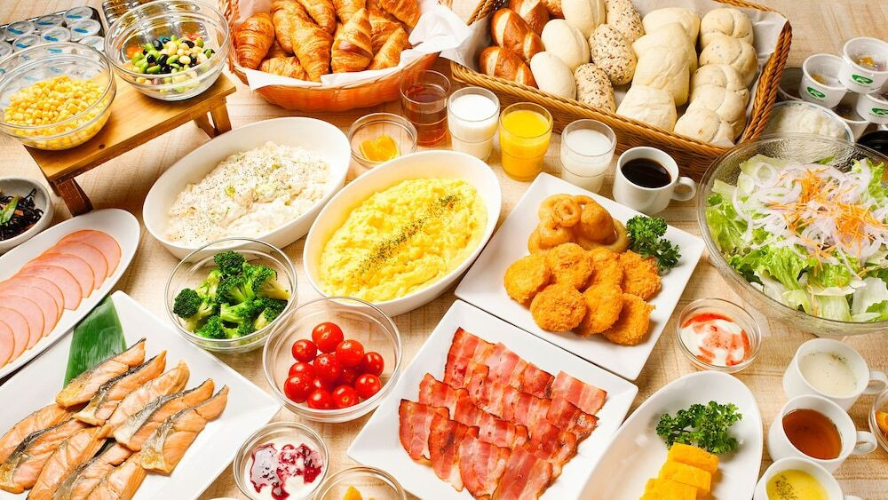 朝食ビュッフェ