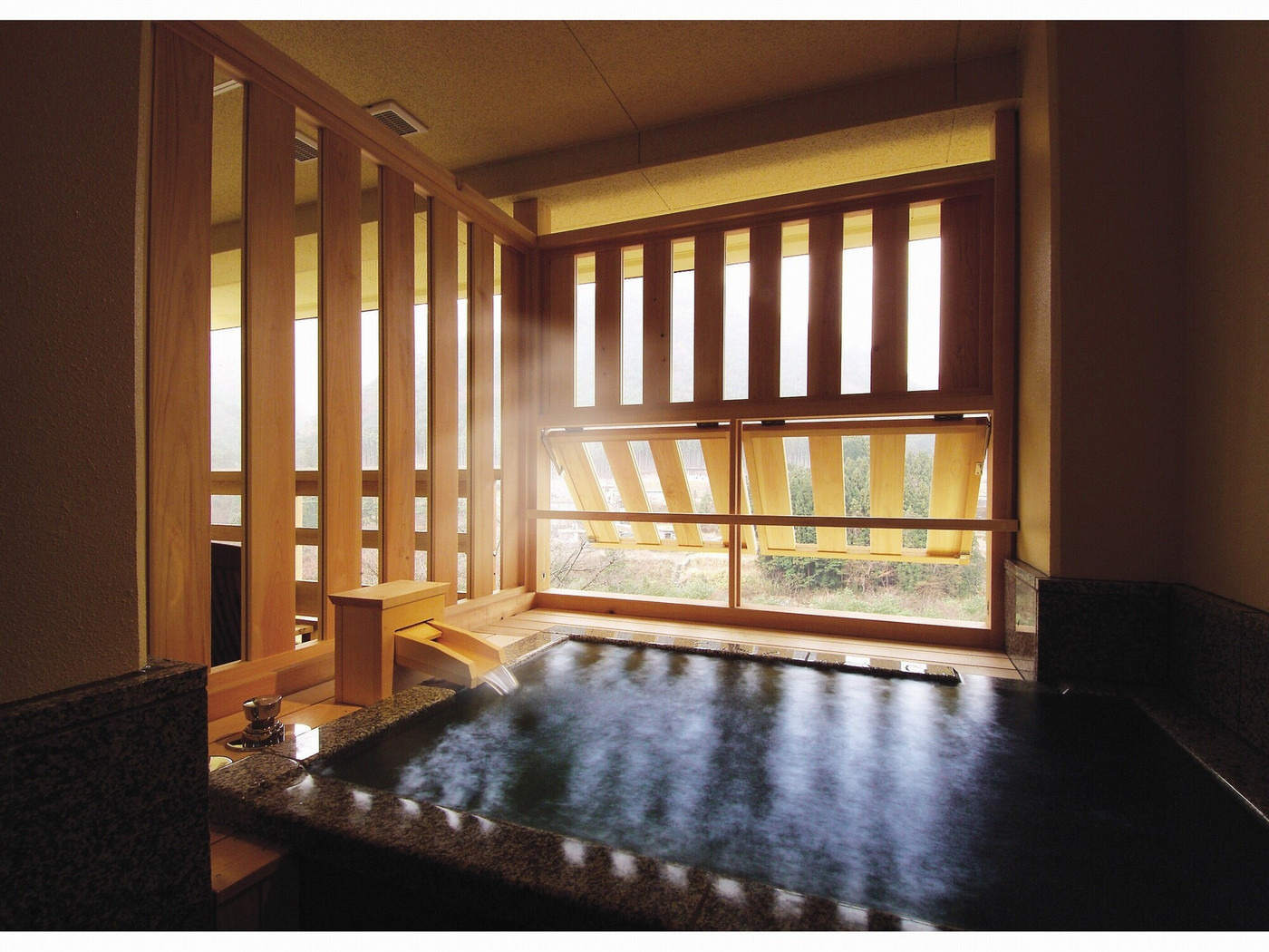 5．半露天風呂付きのお部屋で♪「若竹の庄 別邸笹音」/鬼怒川温泉4083608