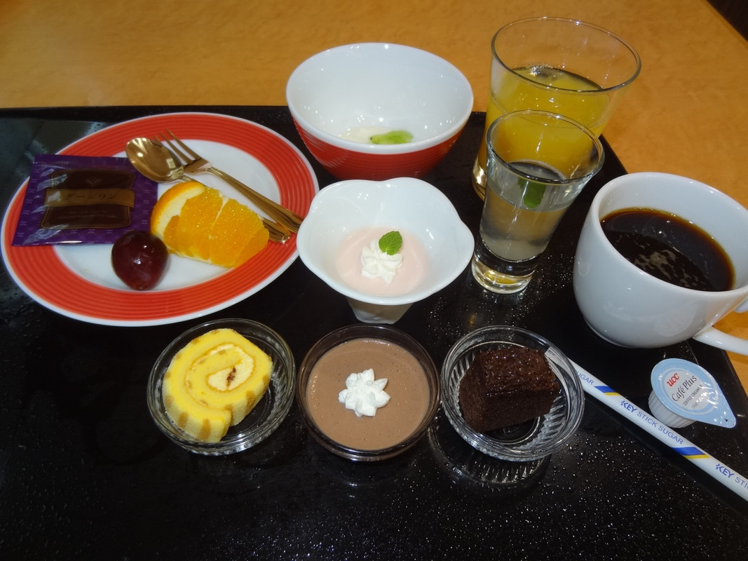 朝食ビッフェのデザートです。