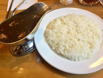 「共栄堂」 料理 77822712 ポークカレー950円