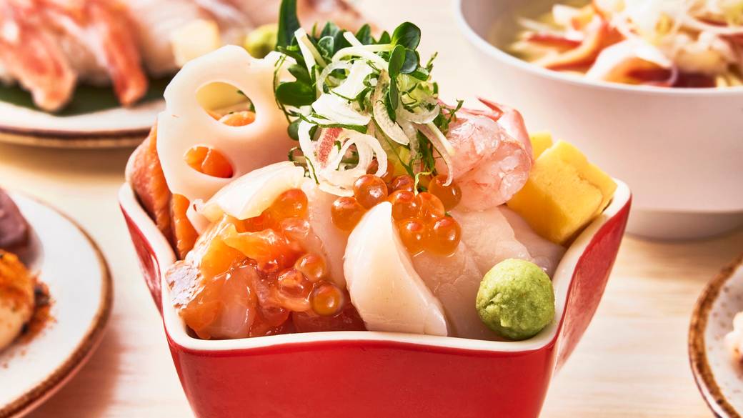 朝食ビュッフェ 海鮮丼 / 2