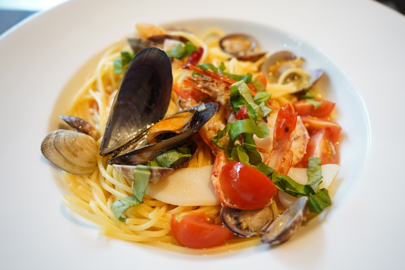 「ゾーナイタリア 岡山」 料理 193265972 海の幸のスパゲッティ 2023年1月