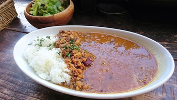 「カフェ コチ」 料理 42067133 レンジ豆と挽き肉のカレー