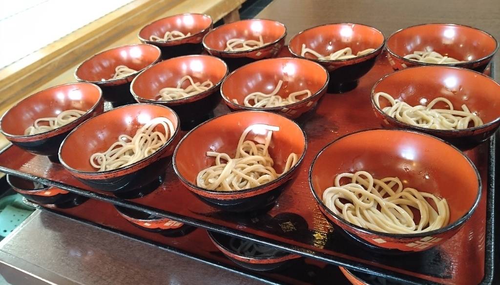 「駅前芭蕉館」のわんこそば / 3