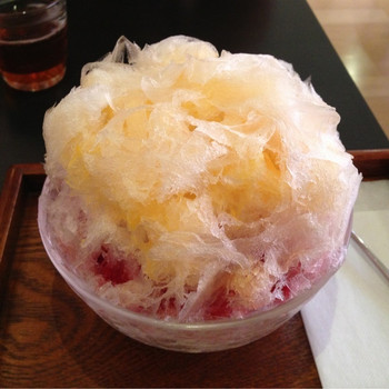 「三日月氷菓店」料理 636682 カシスオレンジ（680円）※期間限定氷
