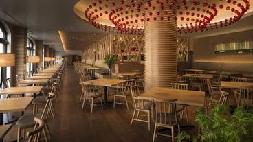 青森りんごキッチンのテーブル席 / 5